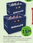 tegut Ingolstadt - Zwei Kästen Bionade Angebot im Prospekt Zwei Kästen Bionade bei tegut im Ingolstadt Prospekt für 15,50 €