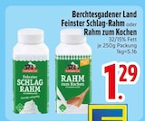 Feinster Schlag-Rahm von Berchtesgadener Land im aktuellen EDEKA Prospekt für 1,29 €