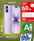 Aktuelles iPhone 17 Angebot bei expert TeVi in Nürnberg ab 99,00 €