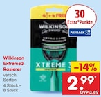 Aktuelles Extreme3 Rasierer Angebot bei Netto Marken-Discount in Dresden ab 2,99 €