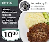 Aktuelle Hackfleisch Angebote bei GLOBUS in Koblenz Aktuelles Küchenmeisterfrikadelle Angebot bei GLOBUS in Koblenz ab 10,00 €