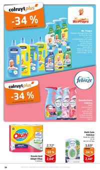 Promotion Lessive Liquide dans le prospectus Colruyt, valable du 21/05/2025 au 01/06/2025 Promo Lessive Liquide dans le catalogue Colruyt du moment à la page 26