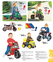 Prix et réduction Moto Électrique Enfant dans le prospectus JouéClub en cours Offre Moto Électrique Enfant dans le catalogue JouéClub du moment à la page 41
