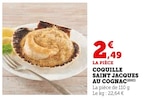 Coquille Saint Jacques au Cognac dans le catalogue Super U