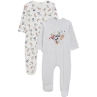 Lot de 2 pyjamas bébé - DISNEY - Carrefour à Bordeaux Lot de 2 pyjamas bébé - DISNEY en promo chez Carrefour Bordeaux à 13,99 €