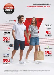 Prix et réduction Vêtements Homme dans le prospectus Sport 2000 en cours Offre Vêtements Homme dans le catalogue Sport 2000 du moment à la page 1
