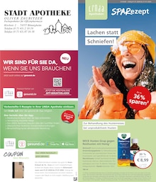 LINDA Premiumapotheke Bönnigheim Prospekt der aktuellen Woche, gültig von 01.01.2026 bis 31.01.2026 Aktueller LINDA Premiumapotheke Bönnigheim Prospekt "Aktuelle Angebote" mit 3 Seiten