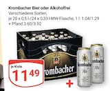 Aktuelle Krombacher Angebote bei GLOBUS in Koblenz Aktuelles Bier Angebot bei GLOBUS in Koblenz ab 11,49 €