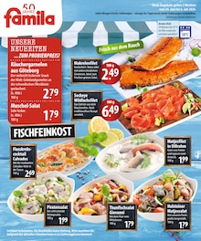 Aktueller famila Nordost Norderstedt Prospekt "Fischmarkt" mit 2 Seiten