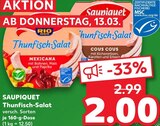 Thunfisch-Salat Angebote von SAUPIQUET bei Kaufland Ettlingen für 2,00 €