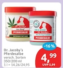 Pferdesalbe von Dr. Jacoby's im aktuellen budni Prospekt