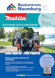 Baumärkte Prospekt von i&M BauCentrum in Wethau Aktueller i&M BauCentrum Baumärkte Prospekt für Wethau: Makita Test- und Maschinentag in Naumburg mit 1 Seite, 11.03.2026 - 30.03.2026