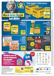 Aktueller diska Prospekt mit Pizza, "alles an deinem ort.", Seite 12