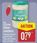 Silberzwiebeln von ALL SEASONS für 0,79 € bei ALDI Nord im Angebot Silberzwiebeln von ALL SEASONS im aktuellen ALDI Nord Prospekt