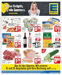 Aktueller EDEKA Supermärkte Prospekt für München: Kleine Budgets, Große Gourmets mit 28} Seiten, 19.02.2024 - 24.02.2024