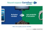 Catalogue Carrefour Occasion à Paris, avec 2 pages Prospectus Carrefour Occasion à Paris, "Nouvel espace Carrefour Occasion", 2 pages, 14/08/2020 - 12/10/2020
