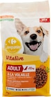 Croquettes pour chien - CARREFOUR COMPANINO VITALIVE en promo chez Carrefour Niort à 3,89 €