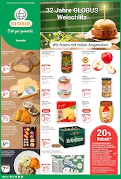 Aktueller GLOBUS Supermarkt Prospekt in Schleiz und Umgebung, "Aktuelle Angebote" mit 25 Seiten, 23.02.2026 - 28.02.2026