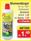 Blumendünger Universal 4-2-2 Angebote von Sonnenhof bei Zimmermann Lehrte für 1,49 €