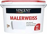 Innenfarbe "Malerweiß" von Vincent im aktuellen Hellweg Prospekt