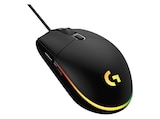 G203 LIGHTSYNC Gaming Maus, Schwarz von LOGITECH im aktuellen MediaMarkt Saturn Prospekt für 27,99 €
