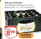Aktuelles Stubbi Bier Angebot bei GLOBUS in Neuwied ab 8,99 €