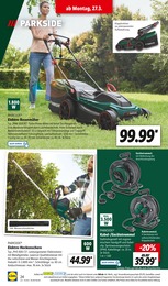 Rasenmäher Angebot im aktuellen Lidl Prospekt auf Seite 36