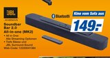 Aktuelles Soundbar Bar 2.0 All-in-one (MK2) Angebot bei expert in Chemnitz ab 149,00 €