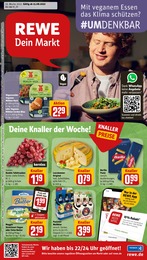 REWE Prospekt für Karlsruhe mit 11 Seiten REWE Prospekt für Karlsruhe: "Dein Markt", 11 Seiten, 15.08.2022 - 20.08.2022