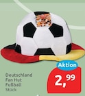 Deutschland Fan Hut Fußball für 2,99 € bei budni im Angebot Deutschland Fan Hut Fußball im aktuellen budni Prospekt