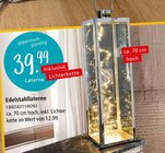 Edelstahllaterne im Angebot bei Zurbrüggen in Rheda-Wiedenbrück Edelstahllaterne Angebote bei Zurbrüggen Rheda-Wiedenbrück für 39,99 €