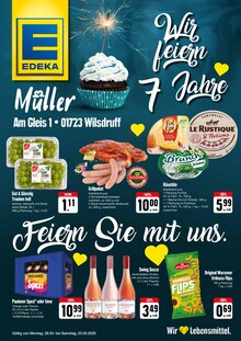 Erdbeeren im aktuellen EDEKA Prospekt (Dresden) Erdbeeren im EDEKA Prospekt "Wir feiern 7 Jahre" mit 2 Seiten (Dresden)