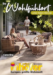 Aktueller Möbel Inhofer Möbel & Einrichtung Prospekt in Nersingen und Umgebung, "IHR WOHLFÜHLORT UNTER FREIEM HIMMEL" mit 24 Seiten, 05.03.2026 - 29.03.2026