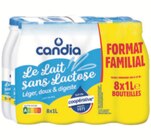 Lait sans lactose "Format Familial" - CANDIA en promo chez Carrefour Lait sans lactose "Format Familial" - CANDIA dans le catalogue Carrefour