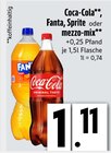 Coca-Cola bei E xpress im Berg Prospekt für 1,11 €