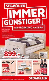 Segmüller Augsburg Prospekt "SEGMÜLLER Immer günstiger" mit 8 Seiten