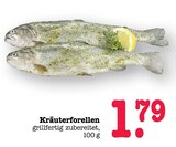 Kräuterforellen Angebote bei E center Weinheim für 1,79 €