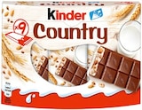Bueno oder Country von Kinder für 1,79 € bei REWE im Angebot Bueno oder Country von Kinder im aktuellen REWE Prospekt