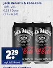 Aktuelle Jack Daniels Angebote bei Getränkewelt in Marl Aktuelles Jack Daniel's & Coca-Cola Angebot bei Getränkewelt in Marl ab 2,29 €