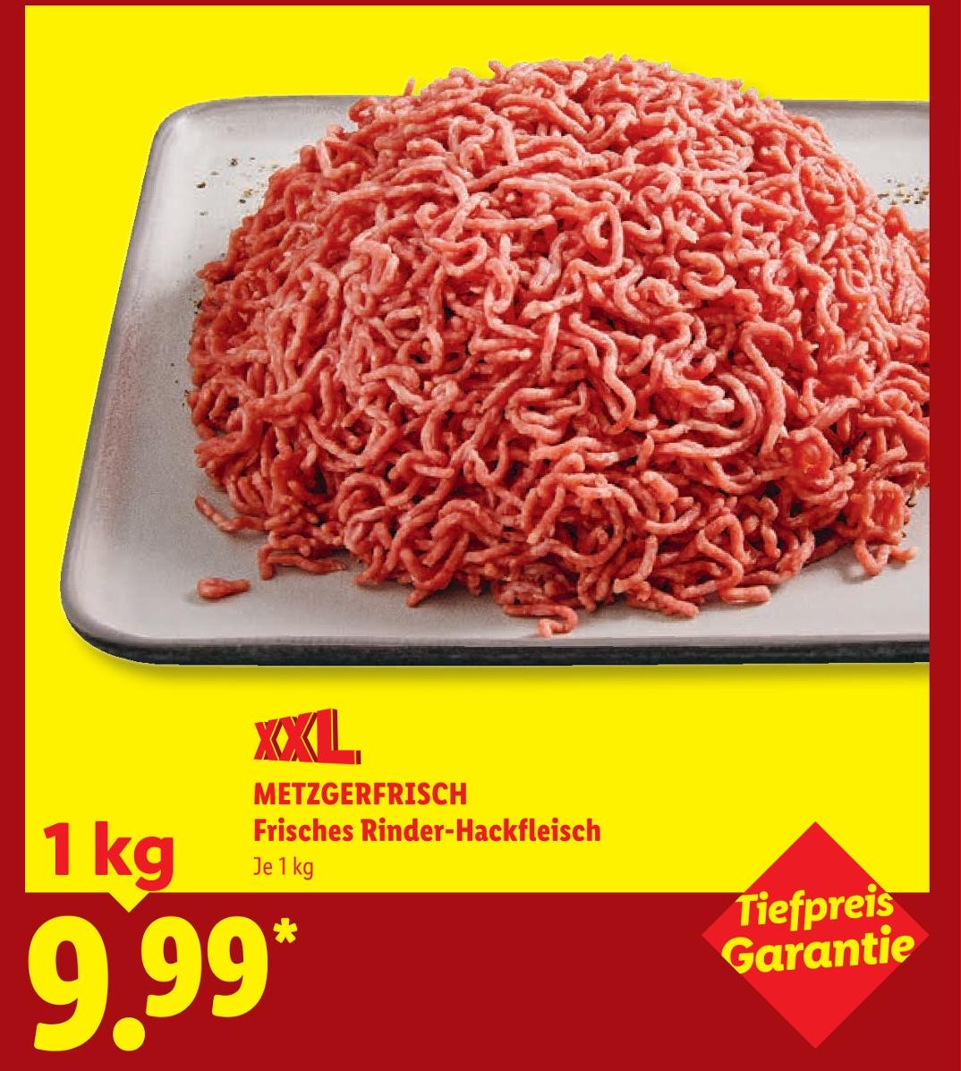 Frisches Rinder-Hackfleisch