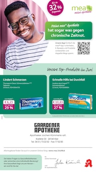 Aktueller mea - meine apotheke Prospekt "Unsere Juni-Angebote" für Kiel Aktueller mea - meine apotheke Prospekt für Kiel mit Seiten