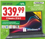 NOTEBOOK „E16433“ Angebote von medion bei Marktkauf Schwerte für 339,99 €