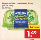 Kräuter- oder Diablo Butter im Angebot bei Netto Marken-Discount in Freiberg Kräuter- oder Diablo Butter Angebote von Meggle bei Netto Marken-Discount Freiberg für 1,49 €