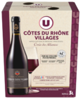 Côtes du Rhône Villages AOP Rouge Croix des Alliances - U - Super U à Audincourt Côtes du Rhône Villages AOP Rouge Croix des Alliances - U en promo chez Super U Audincourt à 11,19 €