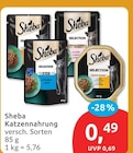 Katzennahrung von Sheba im aktuellen budni Prospekt