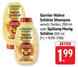 Wahre Schätze Shampoo Angebote von Garnier bei E center Bensheim für 1,99 €