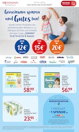 Pampers Angebot im aktuellen Rossmann Prospekt auf Seite 6