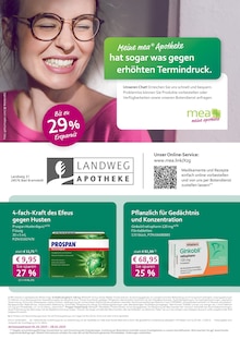 Aktueller mea - meine apotheke Prospekt "Unsere Februar-Angebote" Seite 1 von 4 Seiten für Bad Bramstedt