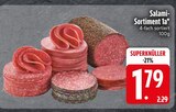 Salami-Sortiment 1a im Angebot bei EDEKA in Heidenheim Salami-Sortiment 1a Angebote bei EDEKA Heidenheim für 1,79 €