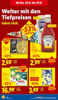 Waschmittel im aktuellen Lidl Prospekt (Frankfurt (Main)) Waschmittel im Lidl Prospekt "LIDL LOHNT SICH" mit 68 Seiten (Frankfurt (Main))